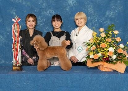 2025ハッピーグルーミングコンテストin香川　受賞の様子